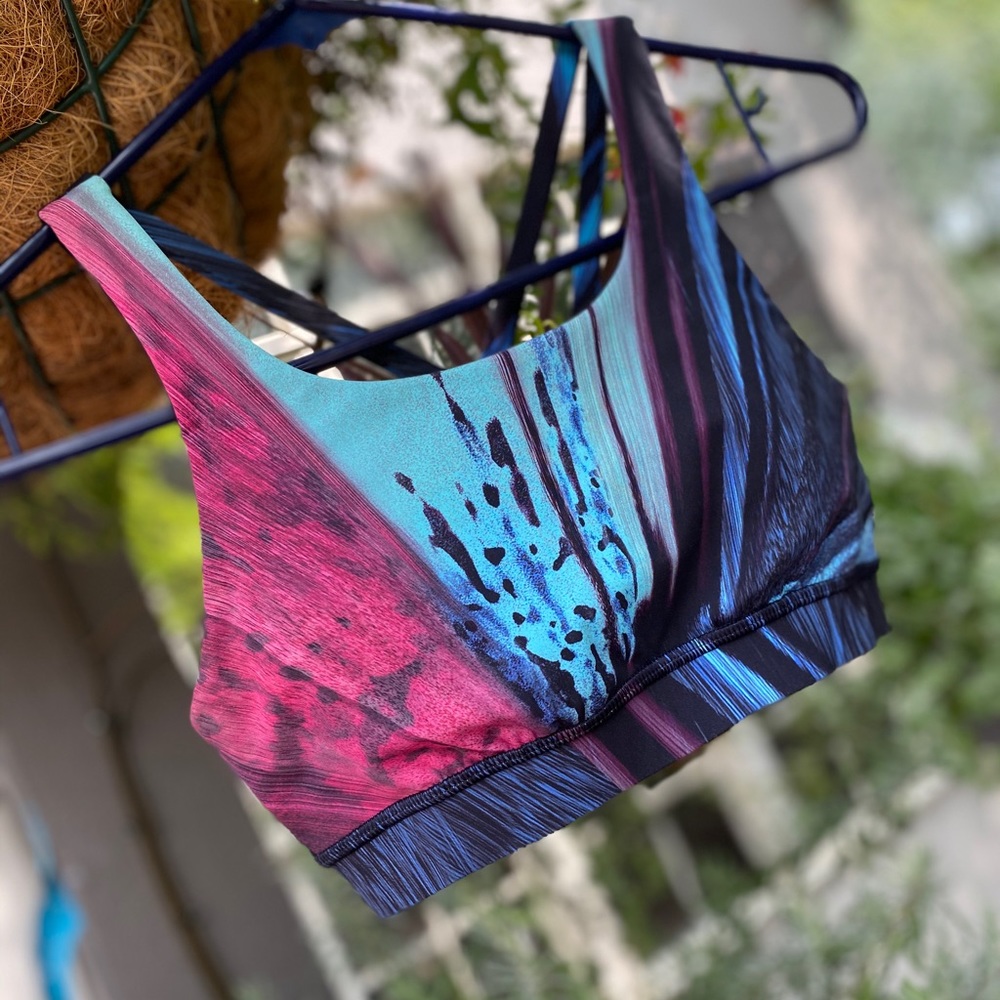 Lululemon Multi Color Sports Bra